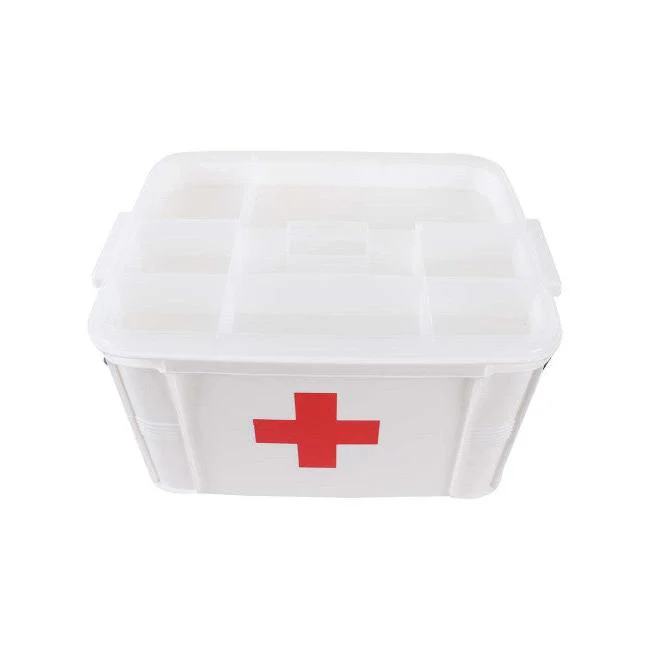 036 PORTABLE FIRST AID KIT MEDICINE STORAGE BOX 33.5*25.5*22.5 - Image 2