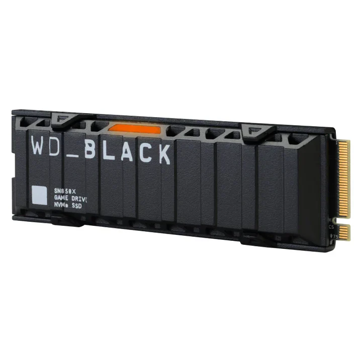 2TB NVMe SSD WD Black SN850X Gen4 Upto 7300Mb/s Heatsink - Image 2