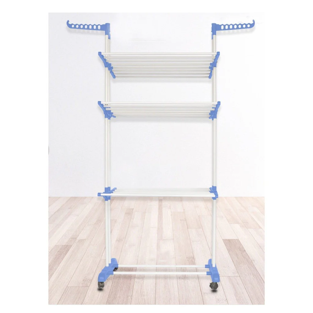 3 Tier Folding Cloth Hanger - Image 2