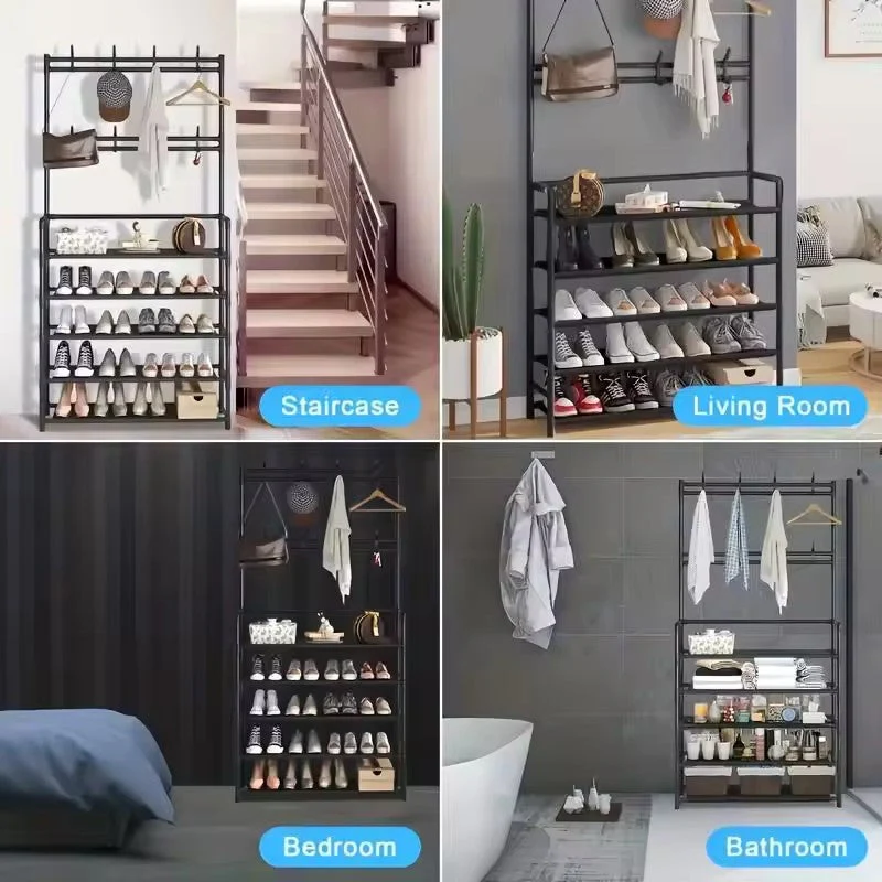 5 Layer Clothe & Shoe Rack - Image 4