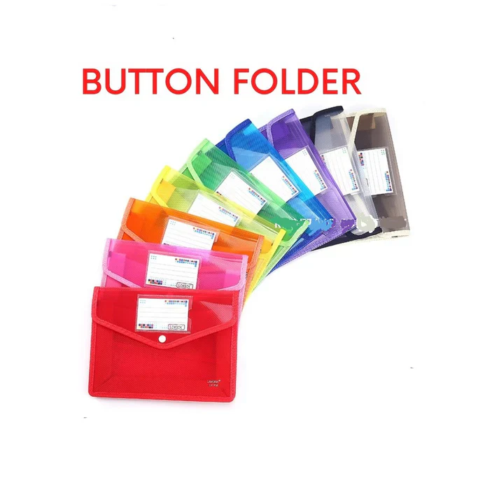 A3 Button Folder With Expanding Base