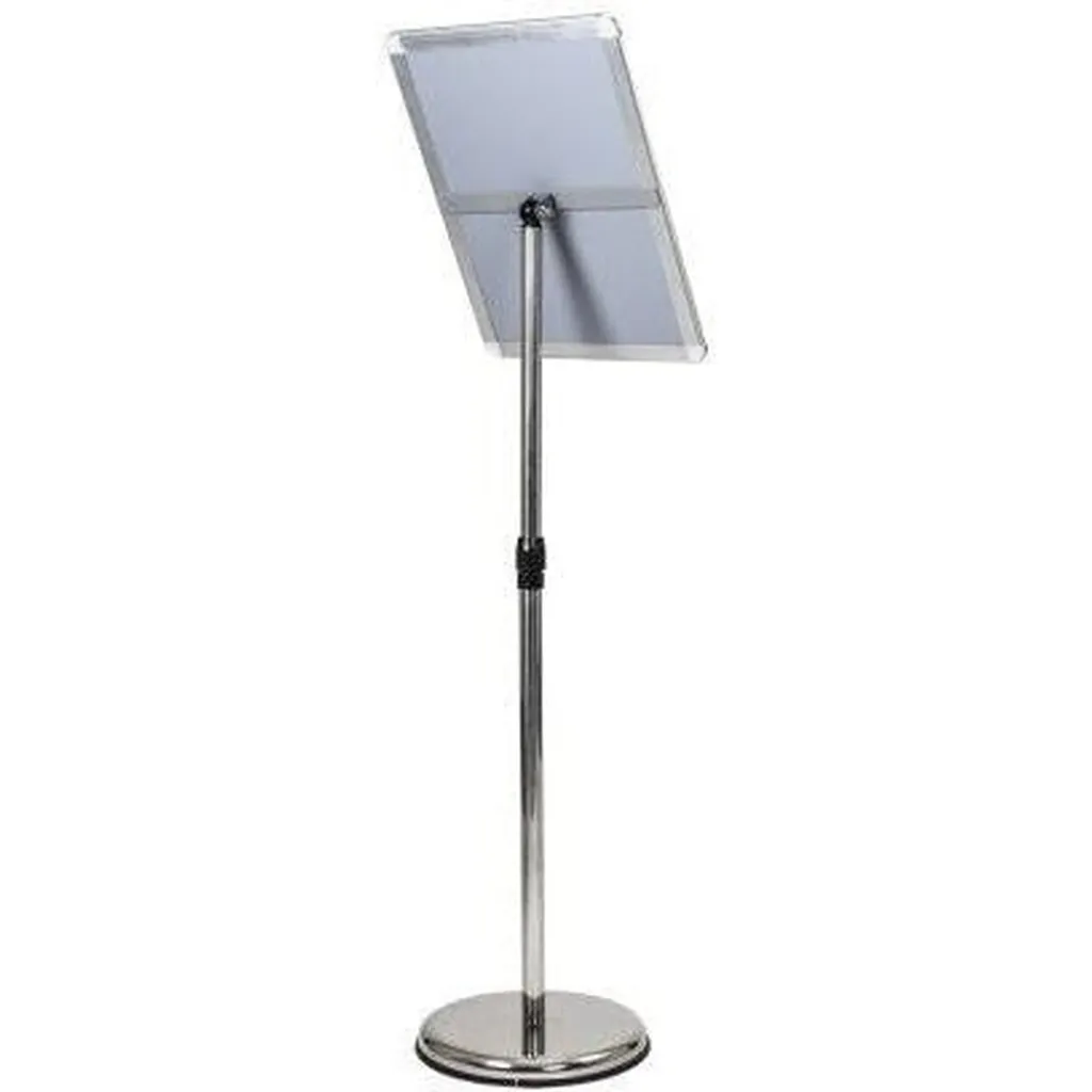 A3 Display Stand Silver U Shaped - Image 2