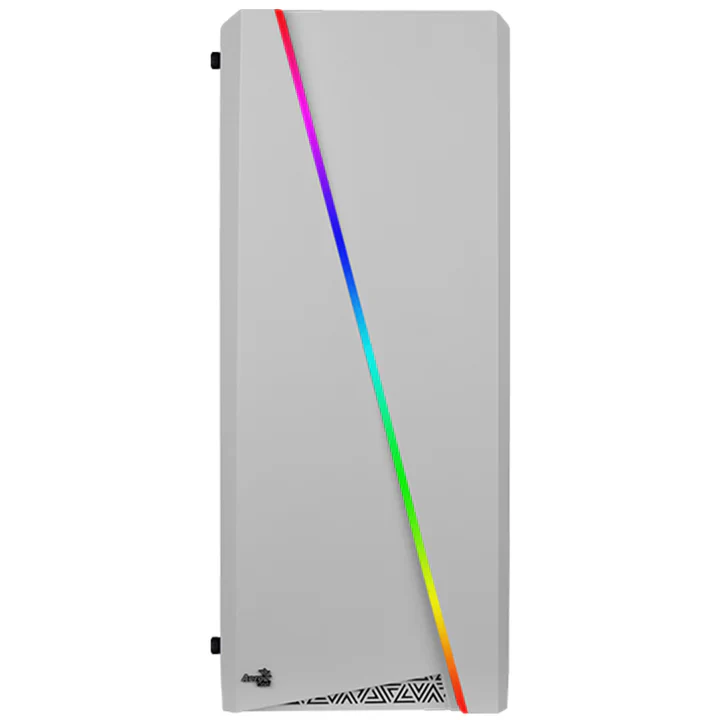 Aerocool Cylon RGB ATX Mid Tower Case - White - Image 2