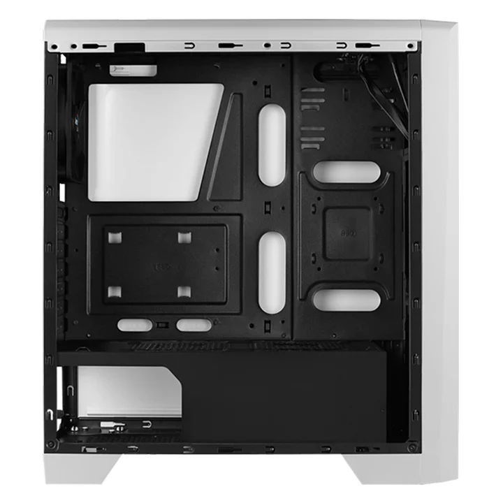 Aerocool Cylon RGB ATX Mid Tower Case - White - Image 4