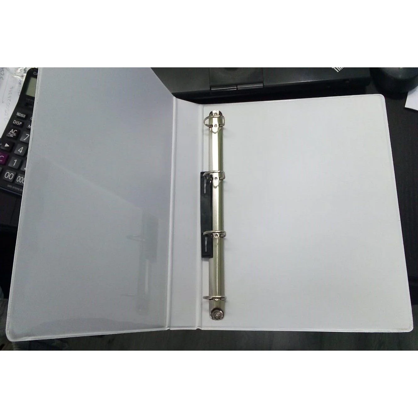 Alba Rado 25Mm Pvc 4D White Ring File - Image 2