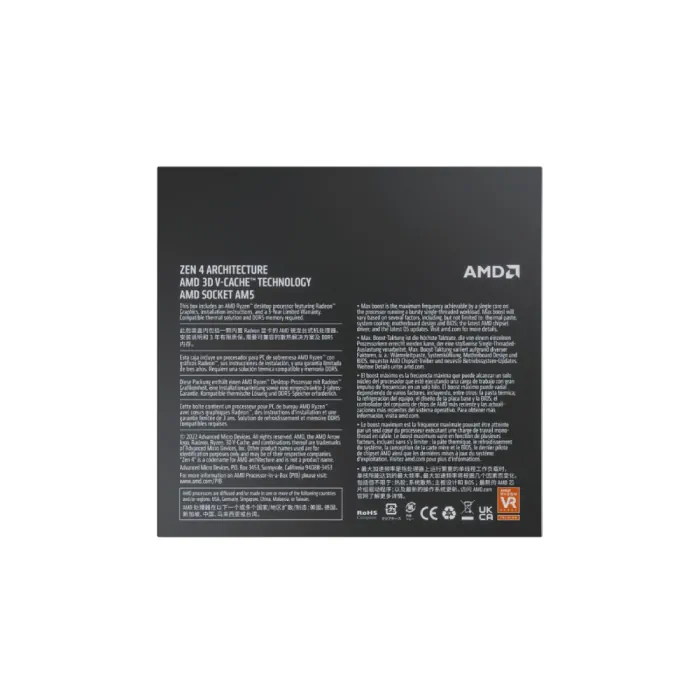 AMD Ryzen7 7800X3D 8-Core AM5 Gaming Processor (No Fan) - Image 4