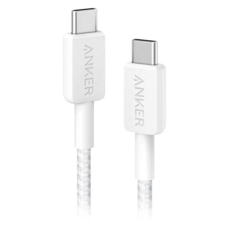Anker 322 USB-C to USB-C Cable - 60W / 0.9 Meter / White