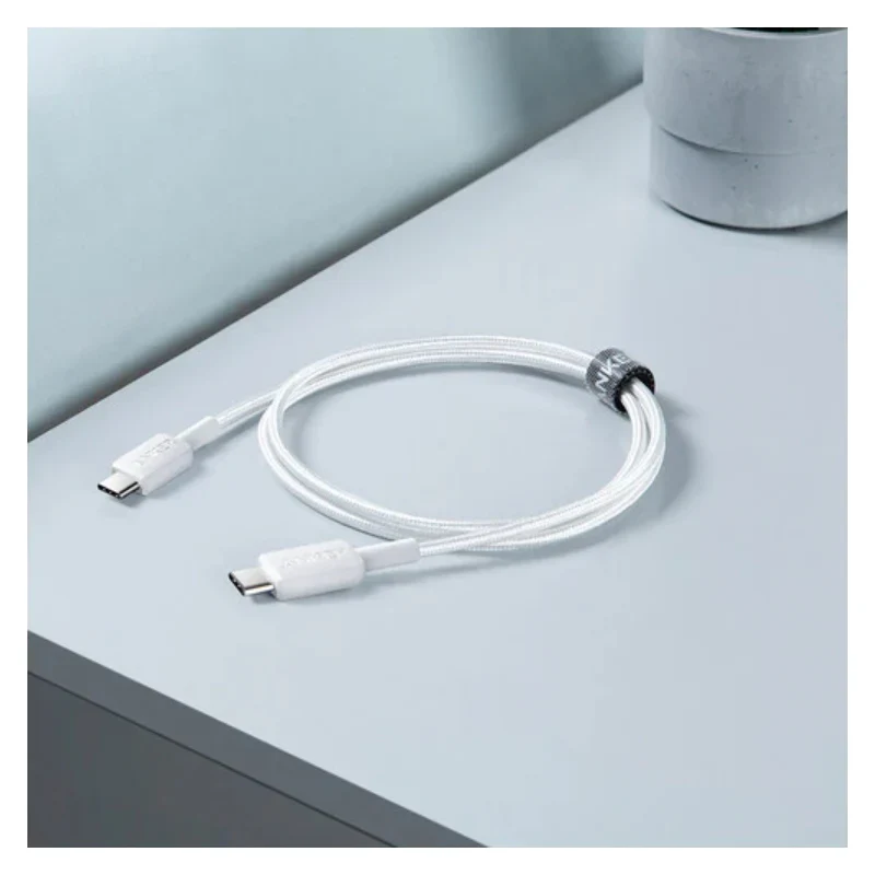 Anker 322 USB-C to USB-C Cable - 60W / 0.9 Meter / White - Image 5