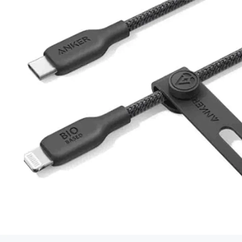 Anker 542 USB-C to Lightning Cable (Bio-Nylon) (1.8m/6ft) -Black - Image 4