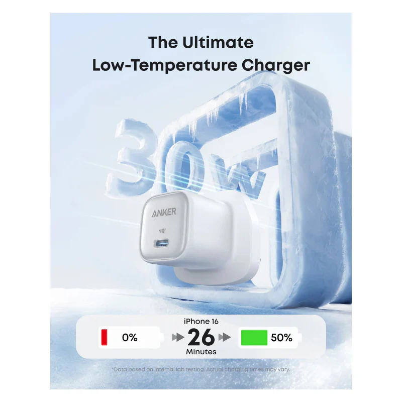Anker Zolo Fast Charger - 30W / USB-C / White - Image 5