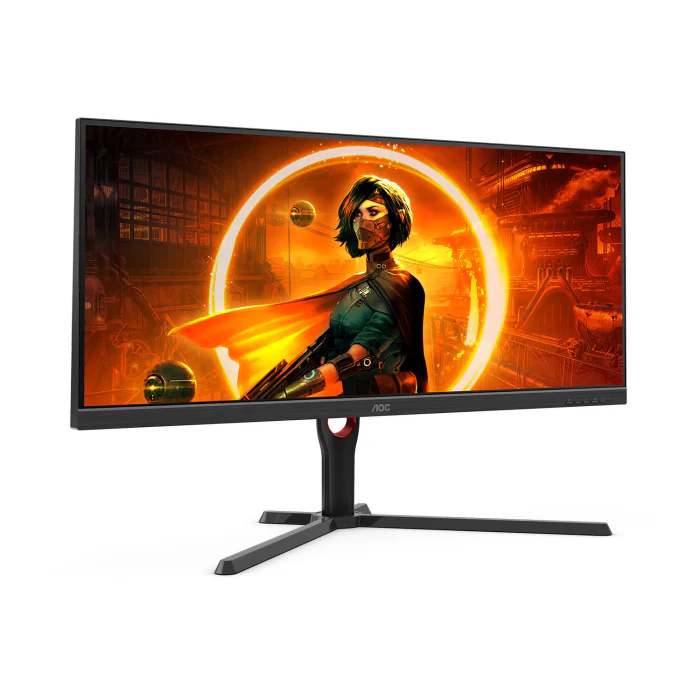AOC U34G3XM/89 34-inch VA 2K WQHD 144Hz 1ms HDMI 2.0 Gaming Monitor - Black - Image 2