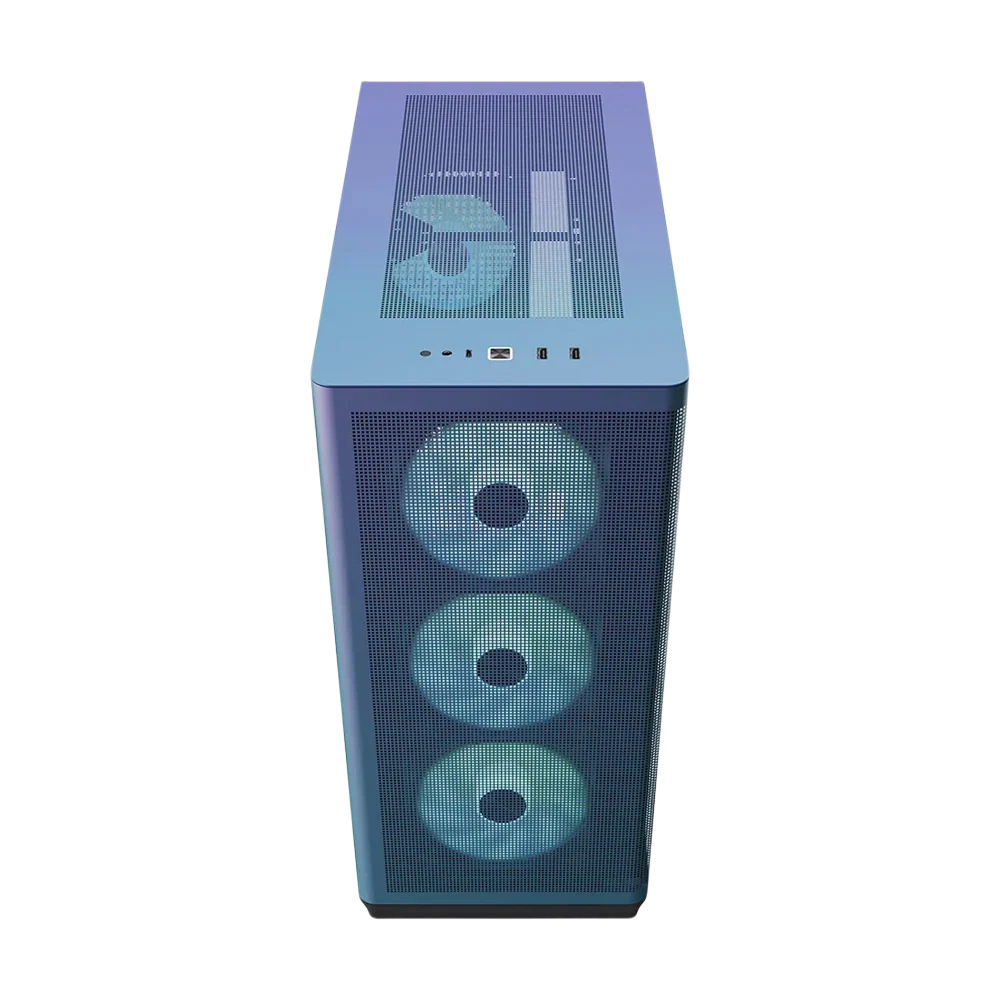 APNX C1-R ARGB Fan x 4 Mid Tower Case - Chroma Flair - Image 3