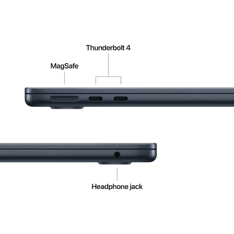 Apple MacBook Air - 13.6" / M5 / 10-Core CPU / 10-Core GPU / 16GB RAM / 1TB SSD / Arb/Eng / Midnight / 1YW - Image 6