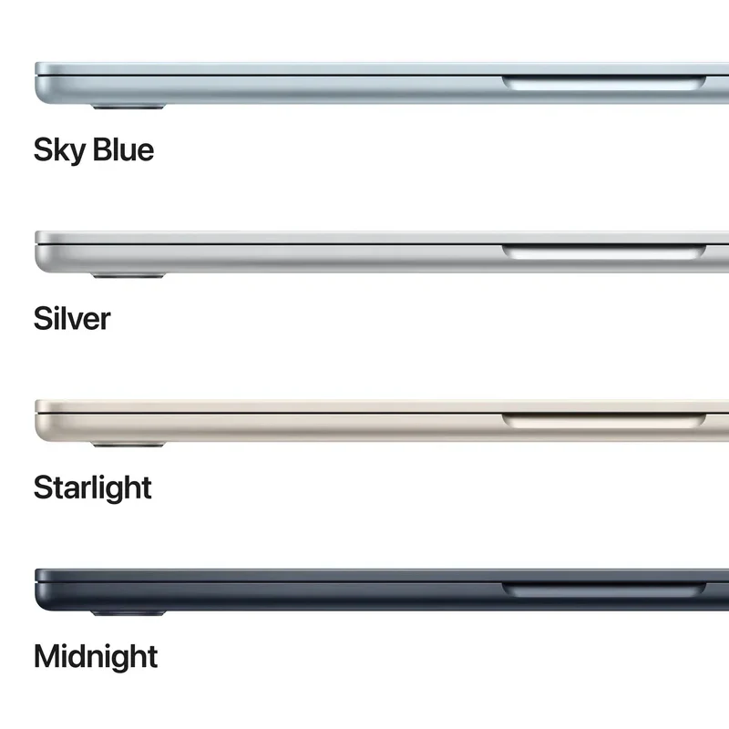 Apple MacBook Air - 13.6" / M5 / 10-Core CPU / 10-Core GPU / 16GB RAM / 512GB SSD / Arb/Eng / Midnight / 1YW - Image 7