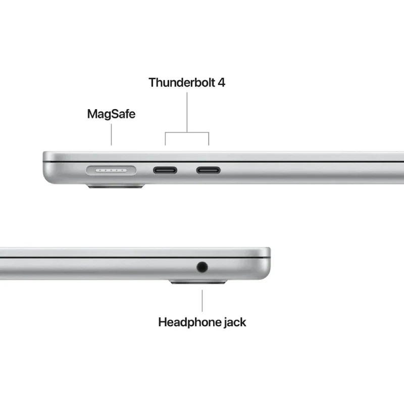Apple MacBook Air - 13.6" / M5 / 10-Core CPU / 8-Core GPU / 16GB RAM / 512GB SSD / Arb/Eng / Silver / 1YW (Z1L000184) - Image 6