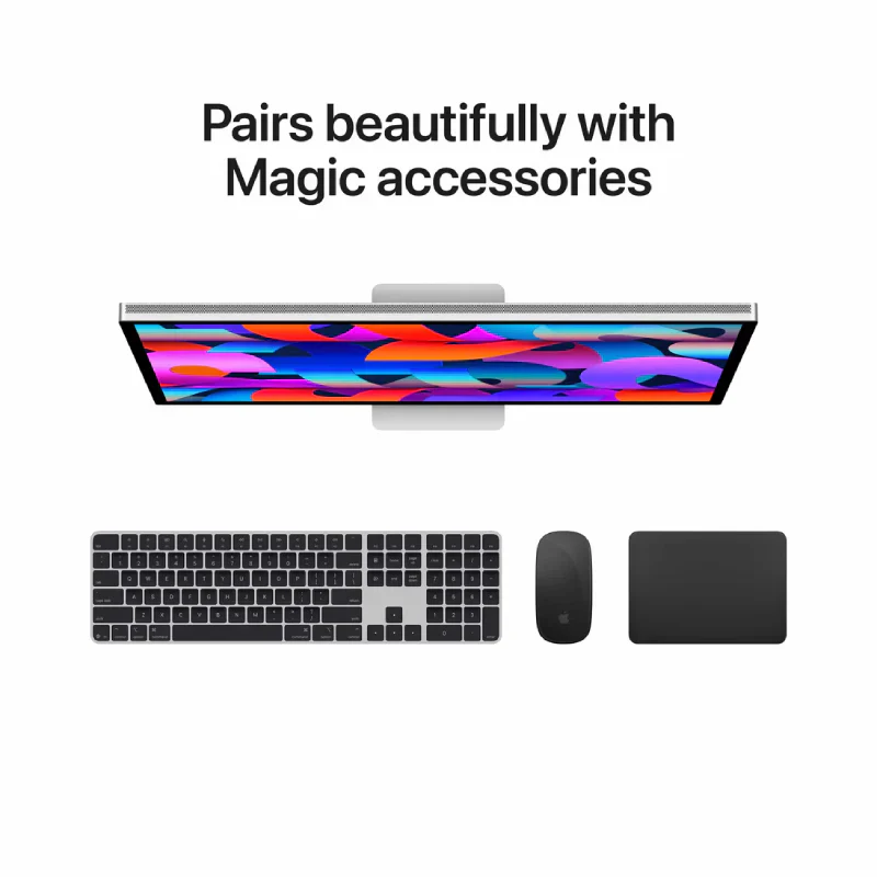 Apple Studio Display With Tilt Adjustable Stand - Nano-Texture Glass / Thunderbolt 5 / 27.0" 5K Retina / 600 nits / USB-C / (2026 Model) - Image 5