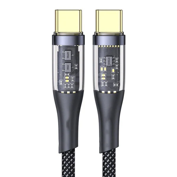 Aspor A153 240W Fast Charging Cable – Type-C to Type-C / 1.8m