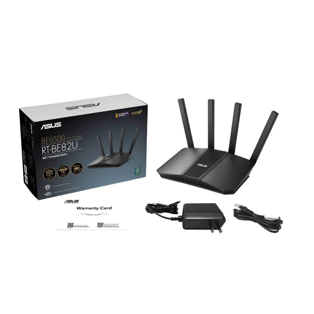 Asus BE6500 Dual Band Wi-Fi 7 Extendable Router - Image 4