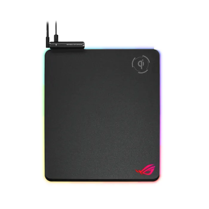 Asus NH01 Rog Balteus QI Wireless Charging RGB Gaming Mouse Pad