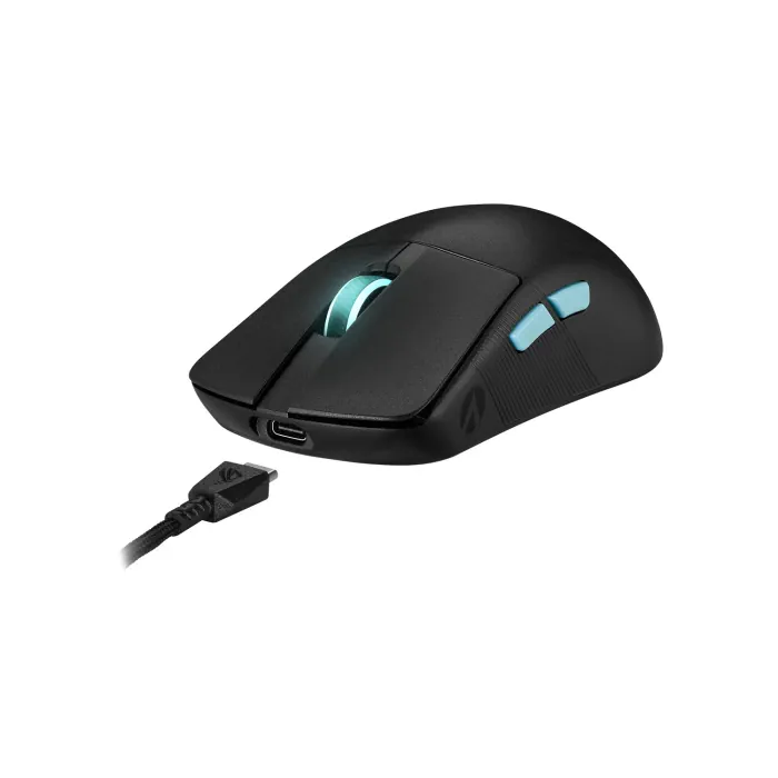 Asus P713 Rog Harpe Ace Aim Lab Edition Wireless/Bluetooth/DPI Gaming Mouse - Black - Image 3