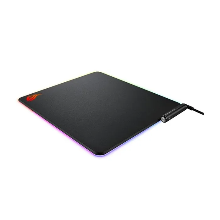 Asus Rog Balteus RGB Gaming Mouse Pad with 15-zone Aura Sync Lighting, Portrait Hard Surface,USB Passthrough & Nonslip Rubber Base - Image 3
