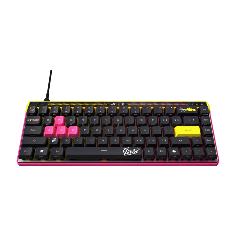Asus Rog Falchion Ace Hfx Zywoo Edition Wired Gaming Keyboard - Black - Image 4