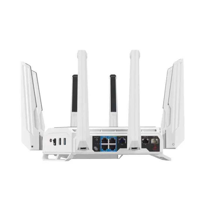 ASUS ROG Rapture GT-BE19000AI WiFi7 Ai Tri-Band Gaming Router - White - Image 7