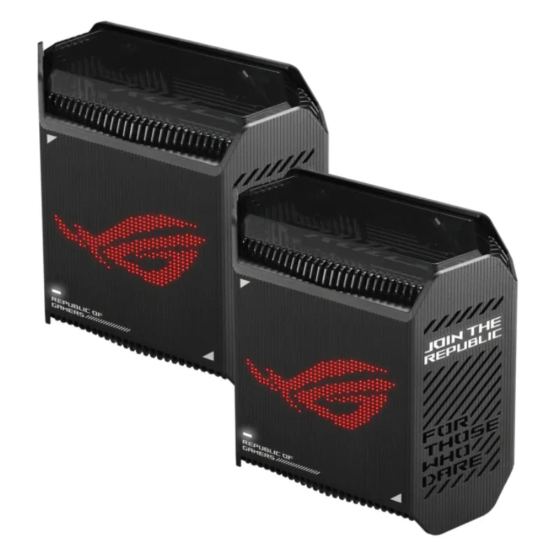 ASUS ROG Rapture (GT6 AX10000) Tri-Band WiFi 6 Gaming Mesh Router - 5GHz (4804Mbps) / USB 3.2 Gen 1 / Gigabit WAN / Gigabit LAN (2-Pack) - Image 3