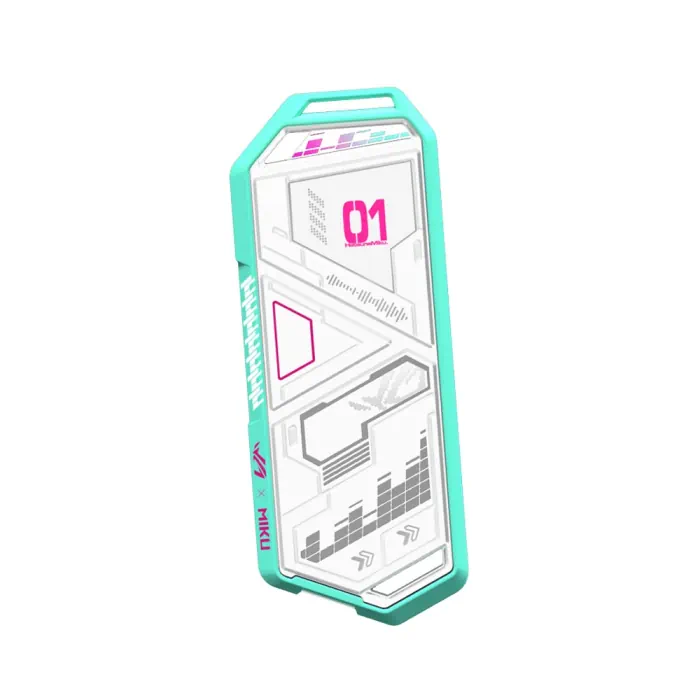 Asus Rog Strix Arion Hatsune Miku Edition USB3.2 Gen 2 SSD Enclosure - White - Image 2
