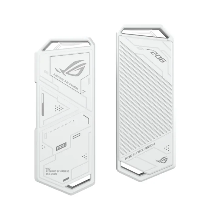 Asus Rog Strix Arion M.2 NVMe SSD Enclosure - White - Image 4