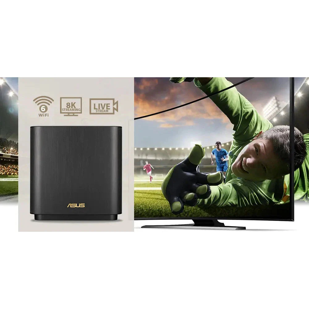 ASUS (XT8) ZenWi-Fi AX6600 Whole Home Tri-Band Mesh WiFi 6 - 5GHz (1201 Mbps) / USB 3.1 Gen 1 / Gigabit WAN / Gigabit LAN - Image 5