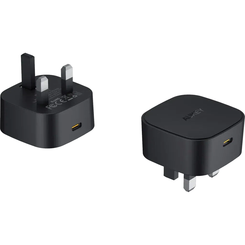 Aukey Pa-Y25 Bk 20W Single Port Pd Charger- Black - Image 4