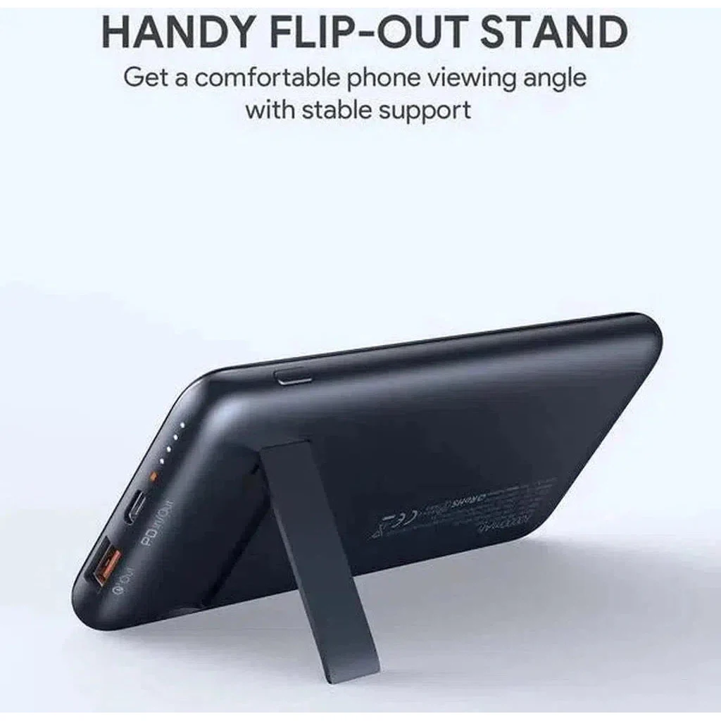 Aukey Pb-Wl02 10,000Mah Wireless Charging Power Bank - Black - Image 2