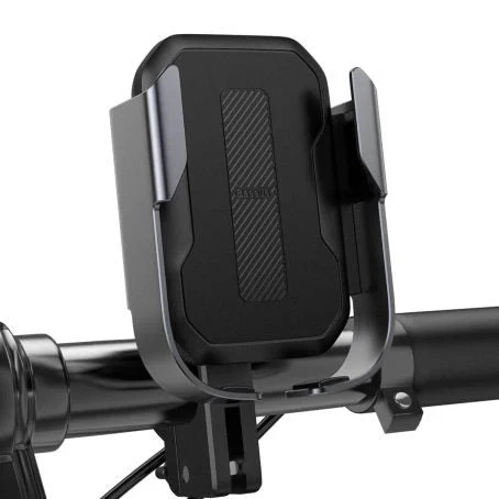 Baseus Armor Motorcycle holder（Applicable for bicycle）- Black - Image 4