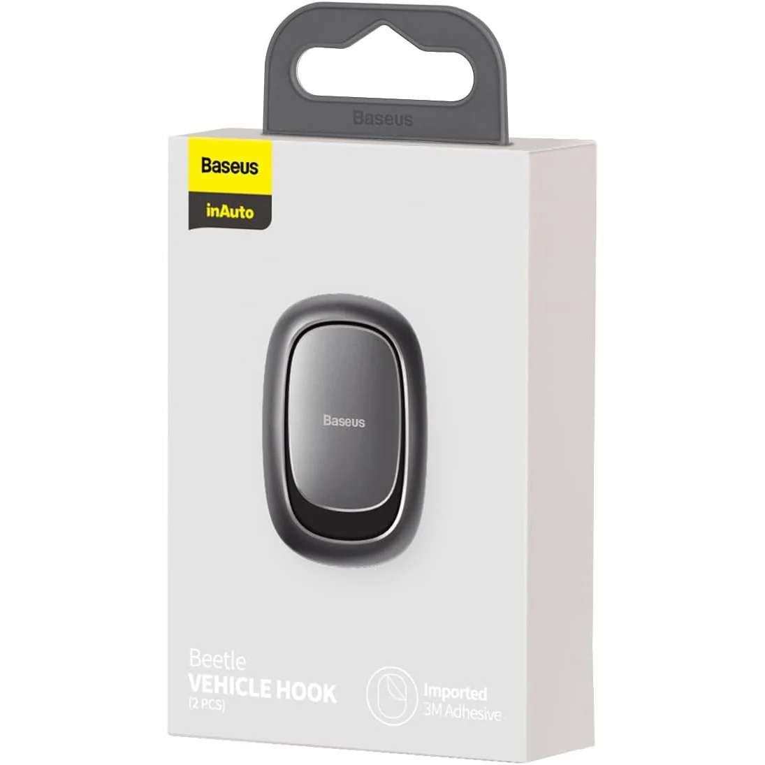Baseus Beetle Vehicle Hook Dark Grey - Image 6