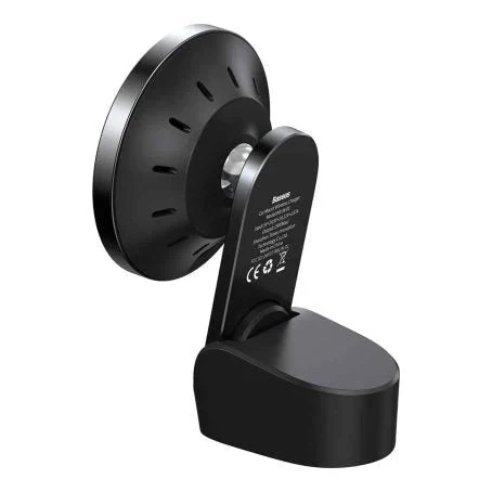Baseus Big Energy Car Mount Wireless Charger - Black - Image 2