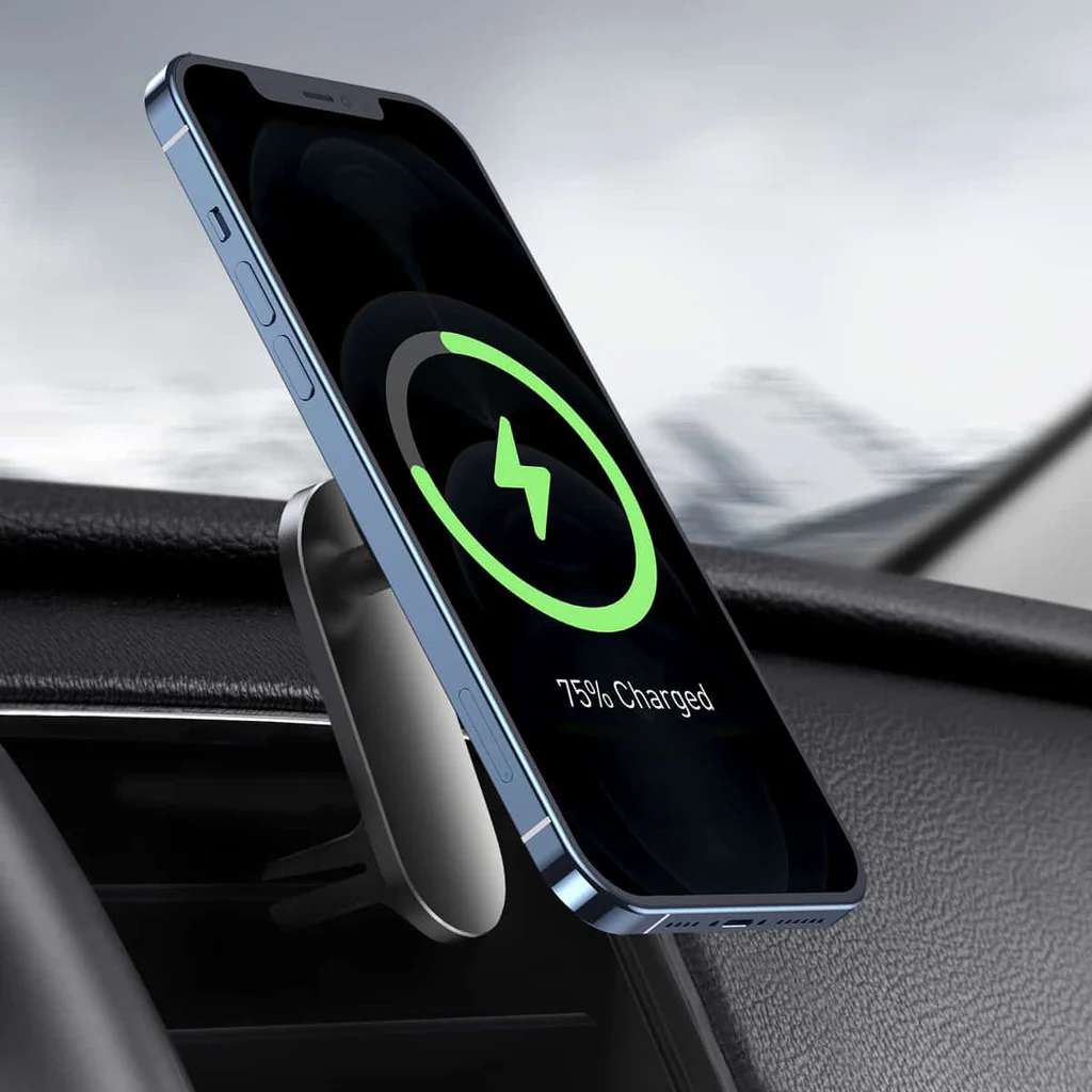 Baseus Big Energy Car Mount Wireless Charger - Black - Image 6