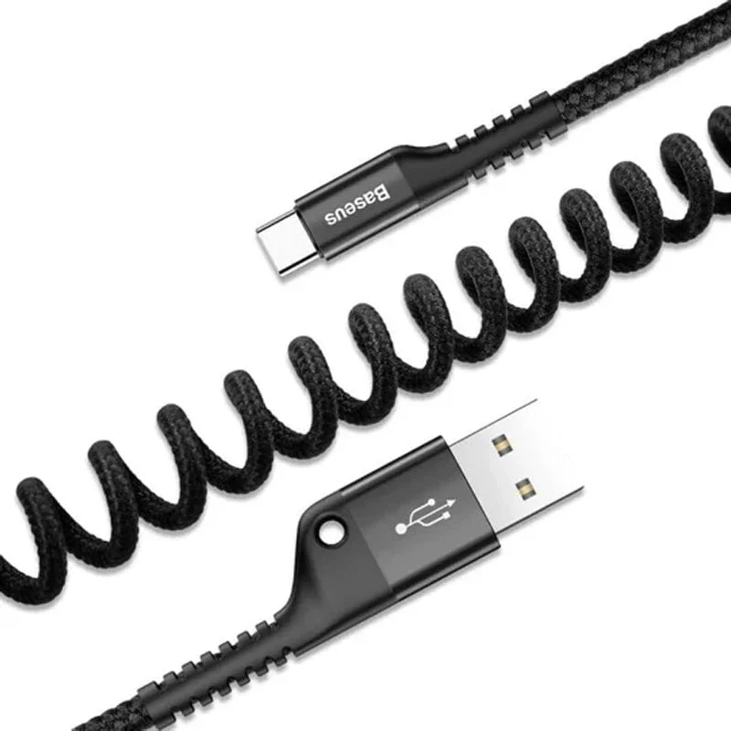 Baseus Fish Eye Spring Data Cable USB For Type-C - Image 5
