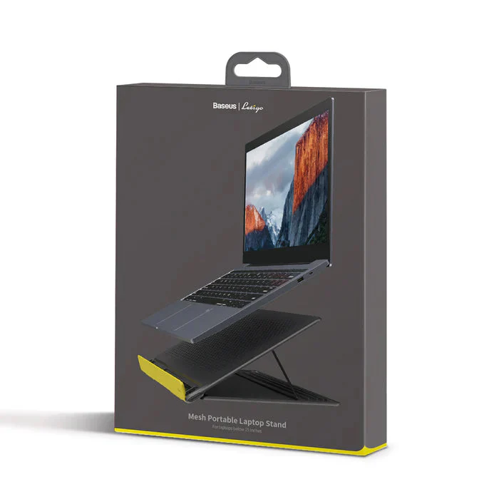 Baseus Foldable Laptop Stand Grey (SUDD-GY) - Image 8