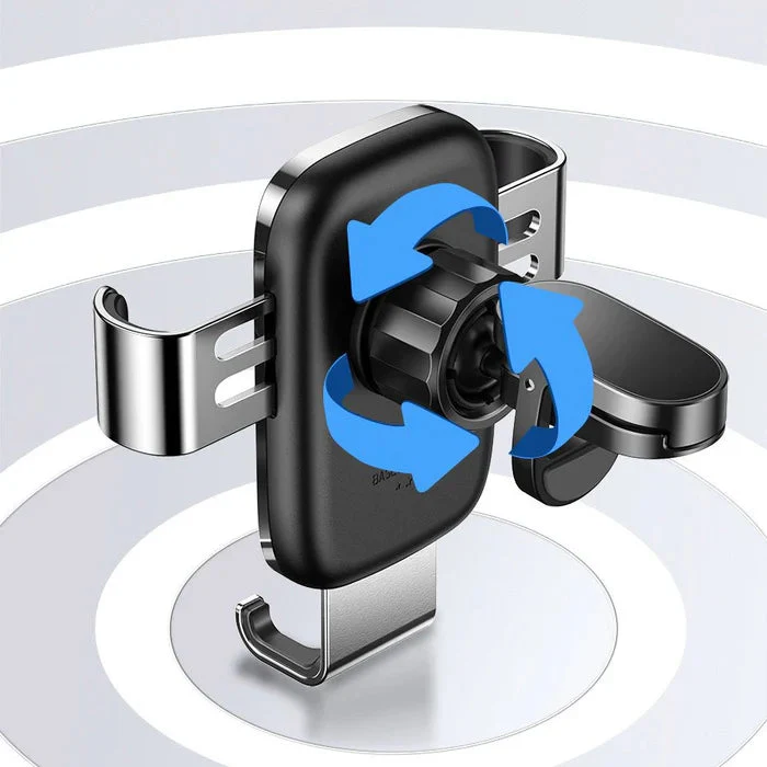 Baseus Glaze Gravity Car Mount Black - Image 12