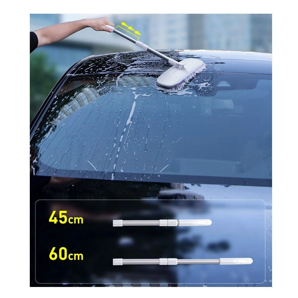 Baseus Handy Car Home Dual-use Mop 46 cm - 60 cm - Black - Image 10