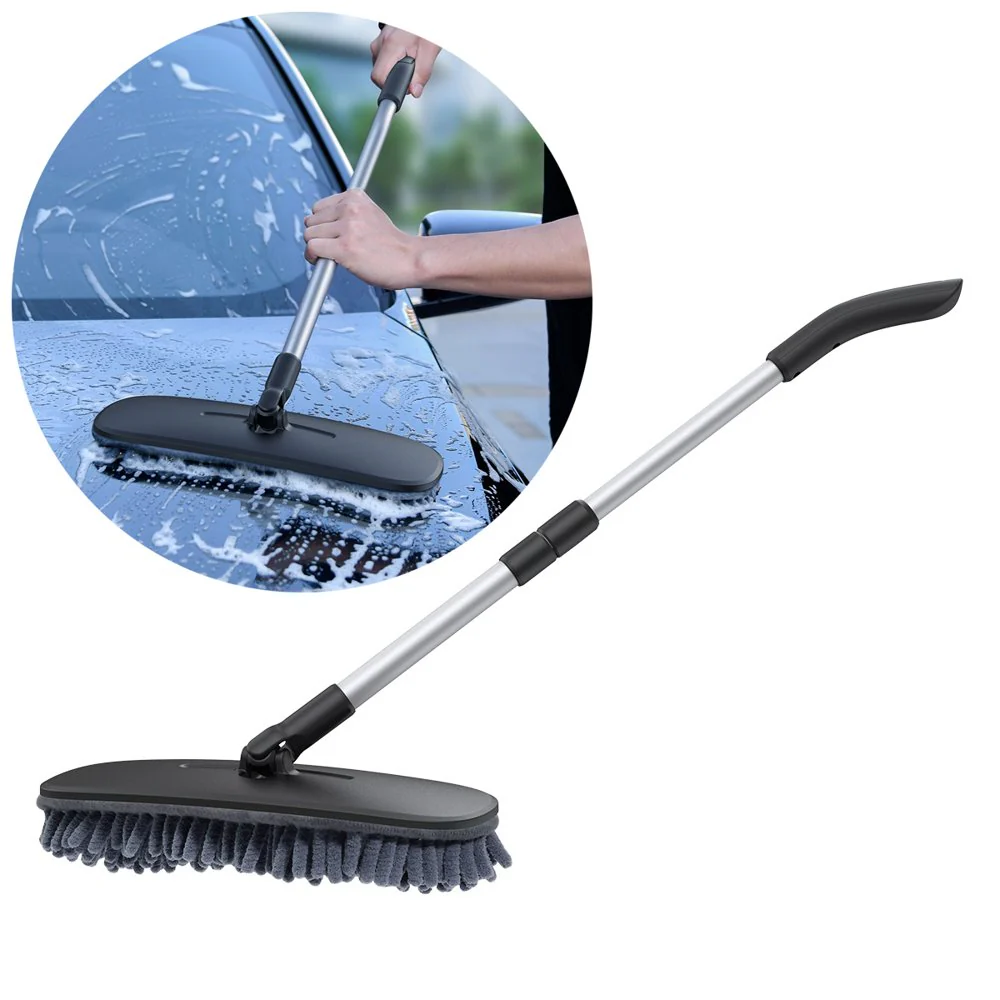 Baseus Handy Car Home Dual-use Mop 46 cm - 60 cm - Black - Image 4