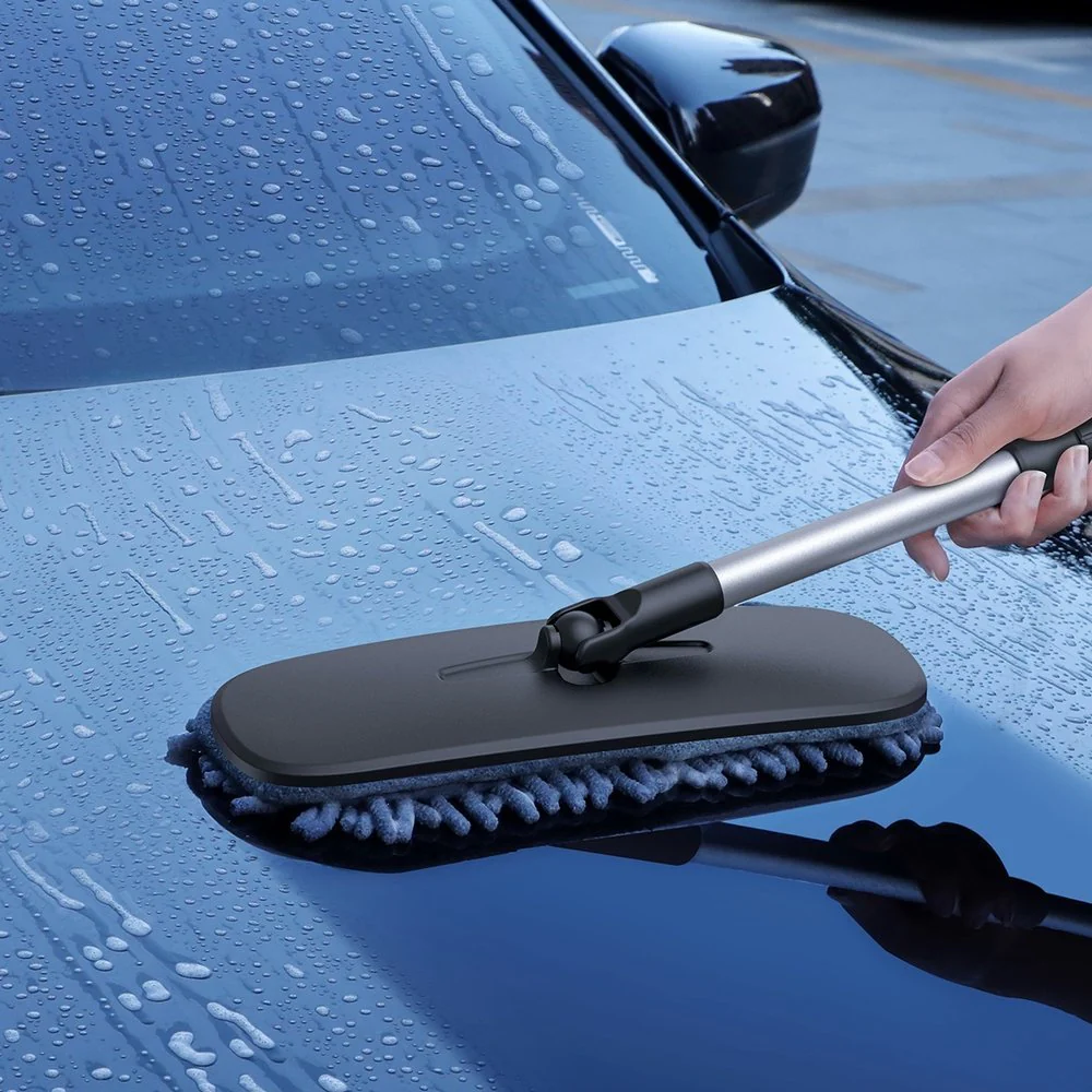 Baseus Handy Car Home Dual-use Mop 46 cm - 60 cm - Black - Image 7
