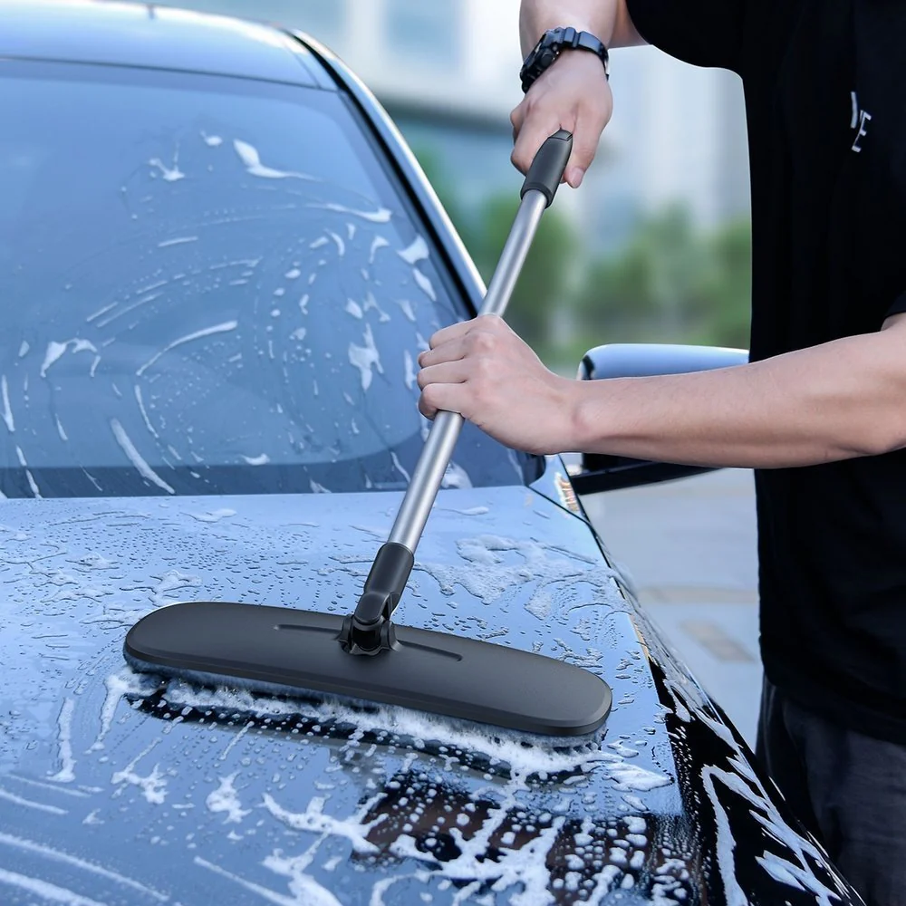 Baseus Handy Car Home Dual-use Mop 46 cm - 60 cm - Black - Image 8