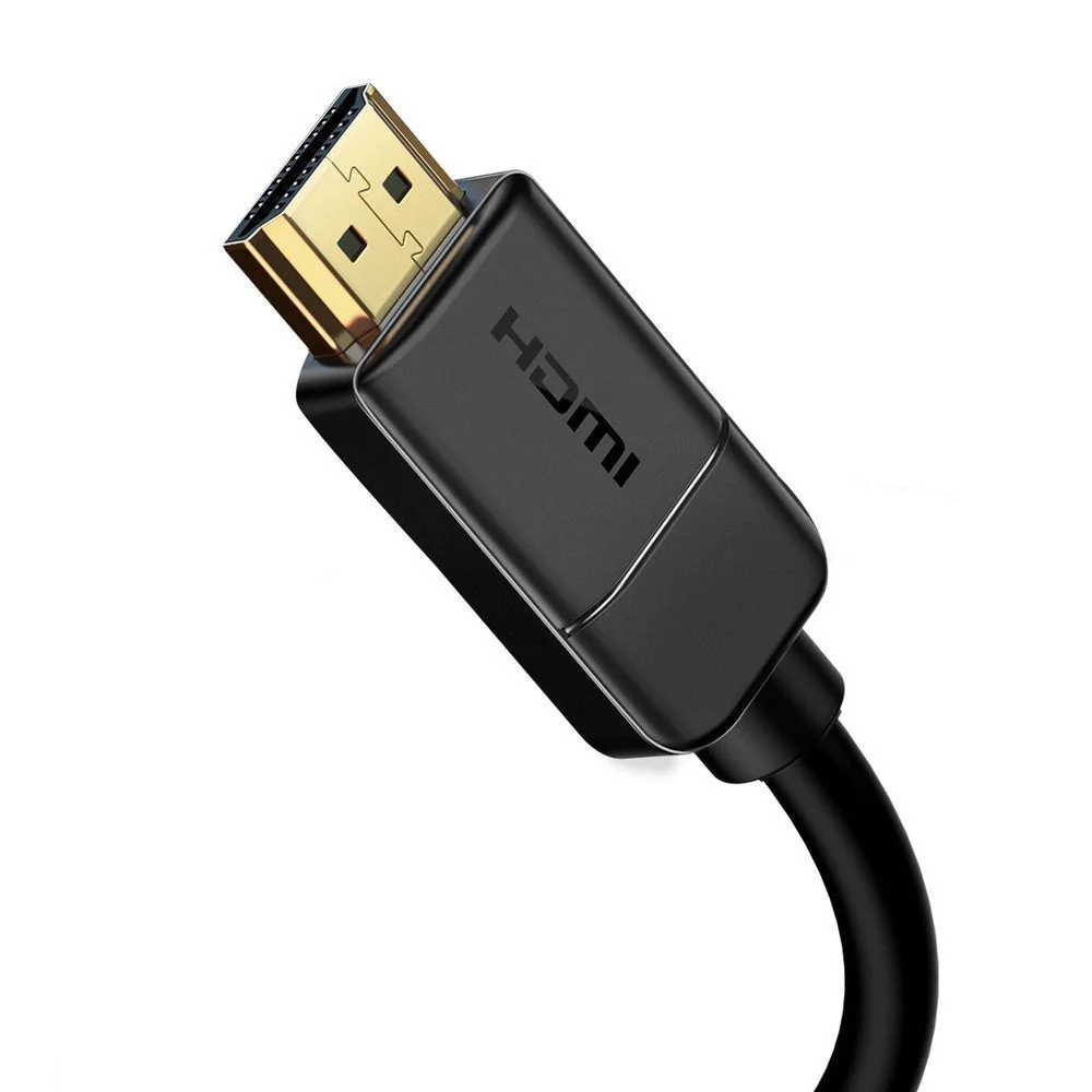 Baseus High Definition Series HDMI To HDMI Adapter Cable - 3 Meter / Black - Image 2