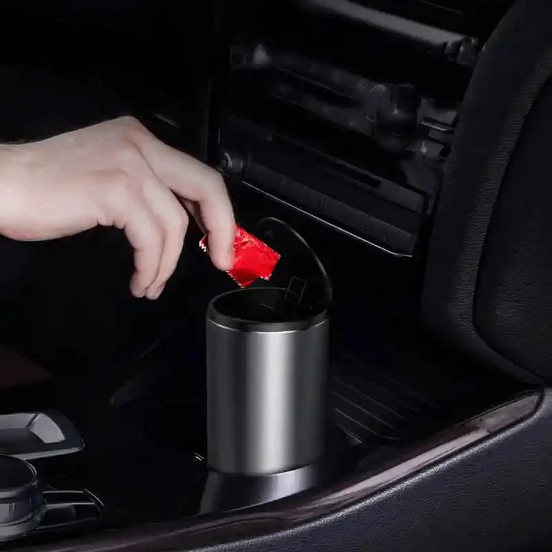 Baseus inAuto Gentleman Style Vehicle-Mounted Trash Can CRLJT-01 - Image 13
