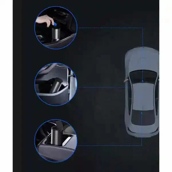 Baseus inAuto Gentleman Style Vehicle-Mounted Trash Can CRLJT-01 - Image 8