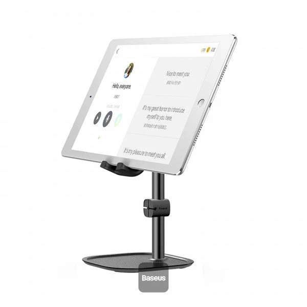Baseus Literary Youth Desktop Bracket 15W Wireless Mobile Holder Black - Image 5
