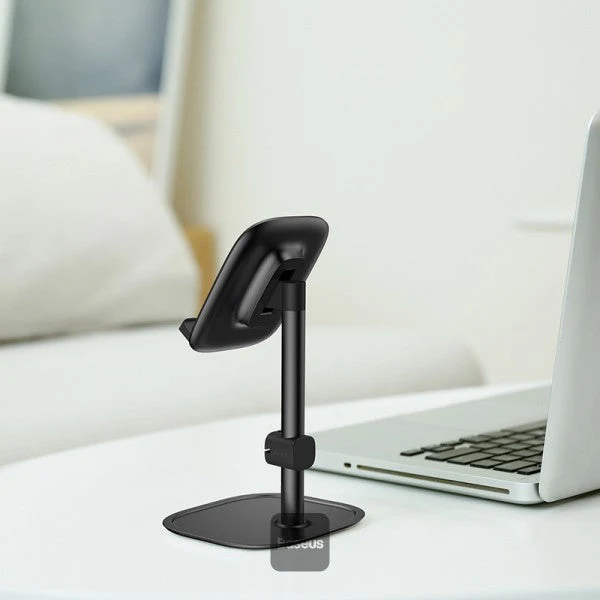 Baseus Literary Youth Desktop Bracket 15W Wireless Mobile Holder Black - Image 6