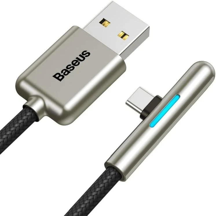 BASEUS LRIDESCENT LAMP HW FLASH CHARGE MOBILE GAME USB FOR TYPE-C - Image 2